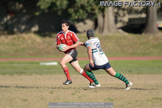 2014-11-02 CUS PoliMi Rugby-ASRugby Milano 0549